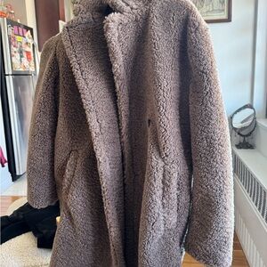 Topman Brown Teddy Jacket (Men’s XS, fits like a women’s Medium)